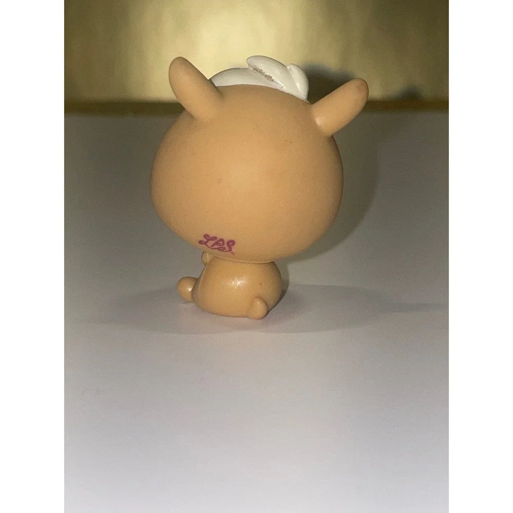 Littlest Pet Shop‎ LPS Brown Hamster 3300 Blue Eyes White Mane Hasbro